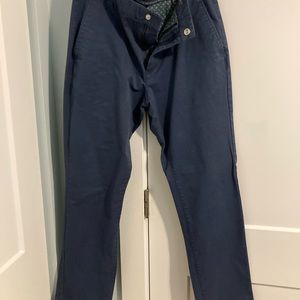 Men pant original stretch washed chino, tailored 33x30